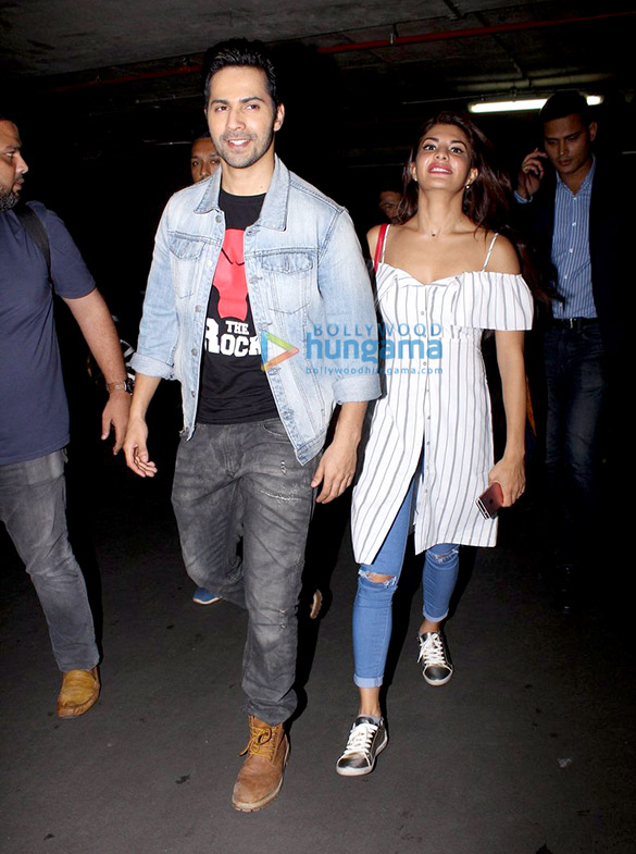 sunny jacqueline varun at snapped 2
