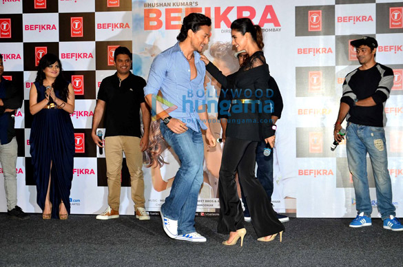tiger shroff disha patani at the launch of their music video befikra 3