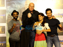 Jacqueline Fernandez & Tiger Shroff at the trailer launch of ‘A Flying Jatt’