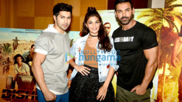 Varun Dhawan, Jacqueline Fernandez & John Abraham at ‘Dishoom’ promotions