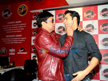 Varun Dhawan & John Abraham promote 'Dishoom' at Fever 104 FM