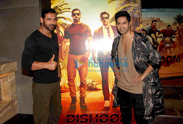 varun johnsnapped promoting dishoom 4