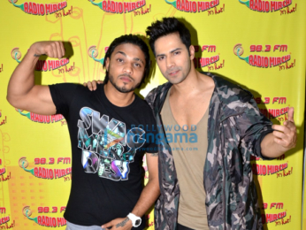Varun Dhawan & Raftaar promote 'Dishoom' at 98.3 FM Radio Mirchi