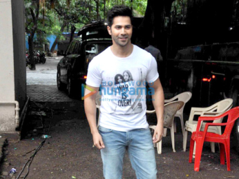 Varun Dhawan snapped at 'Dishoom' promotions