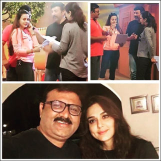 Preity Zinta starts shooting for Neeraj Pathak’s Bhaiyyaji Superhit