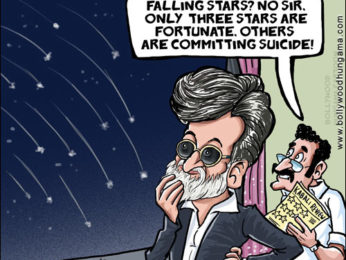 Bollywood Toons: Rajinikanth’s Kabali review! Bollywood Toons: Rajinikanth’s Kabali review!