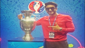 Check out: Ranveer Singh poses with Euro Cup 2016 trophy