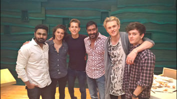 Check out: Ajay Devgn, Farah Khan, Boman Irani and Mithoon meet The Vamps band