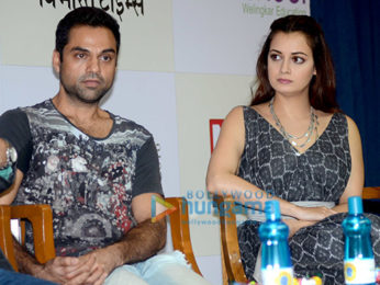 Abhay Deol, Diana Penty & Dia Mirza grace Wellingkar College event to promote 'Happy Bhag Jayegi'