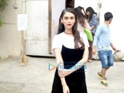 Aditi Rao Hydari snapped post chat show shoot for ‘Colors Infinity’