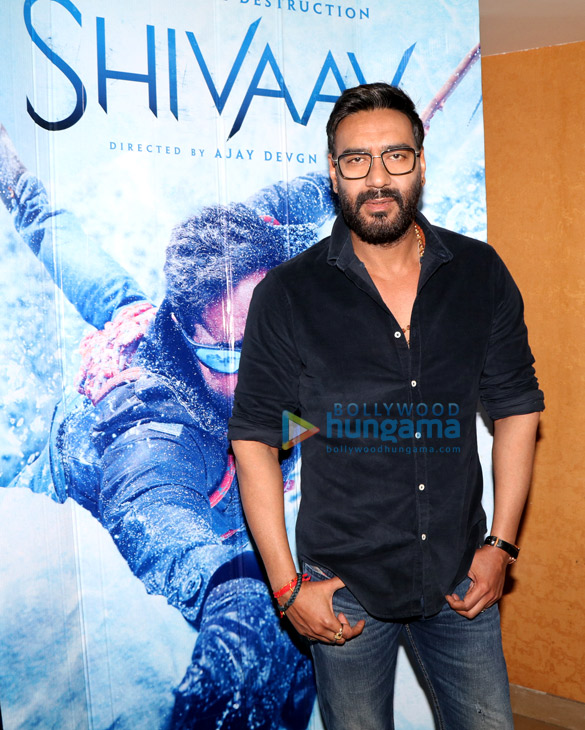 ajay devgn launches the trailer of shivaay 3