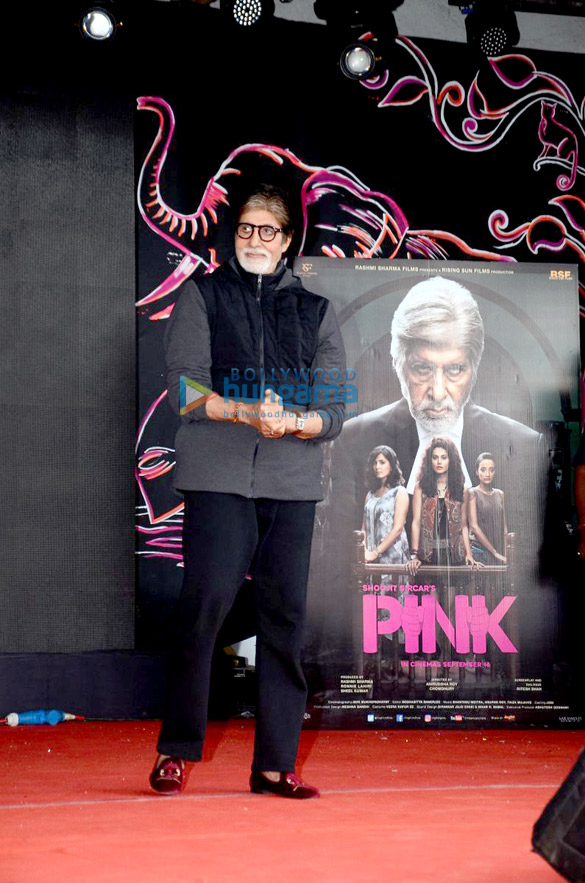 amitabh bachchan promotes pink 6
