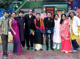 Anup Jalota, Pankaj Udhas & Talat Aziz on the sets of The Kapil Sharma Show