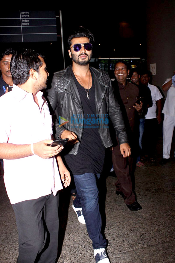 arjun spotted at the airport 1