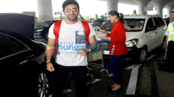 Ayushmann Khurrana & Sonam Kapoor snapped at the airport