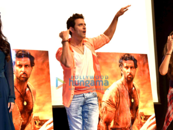 Cast of the film 'Mohenjo Daro' promote their film at Gargi College, New Delhi