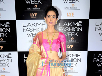 Celebs on Lakme Fashion Week 2016 red carpet - Day 2