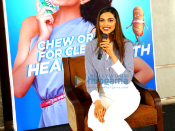 Deepika Padukone visits Wrigley's factory in Bangalore