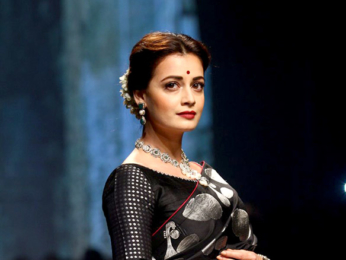 Dia Mirza walks for Tulsi Silks Saree at Lakme Fashion Week 2016