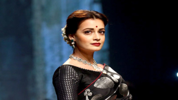 Dia Mirza walks for Tulsi Silks Saree at Lakme Fashion Week 2016