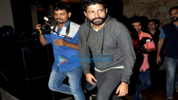 Farhan Akhtar, Ritesh Sidhwani & Sanjay Kapoor snapped at Lightbox