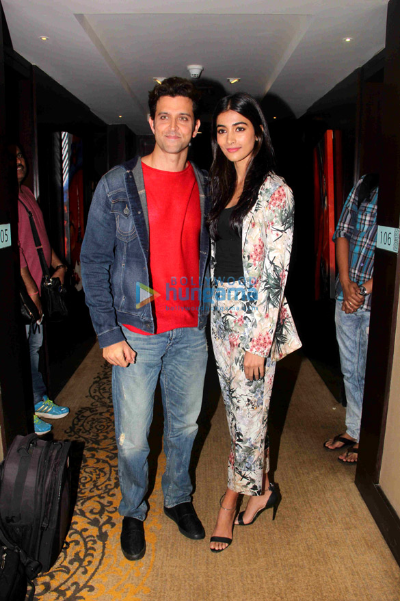 Hrithik Roshan & Pooja Hegde at ‘Mohenjo Daro’ promotions