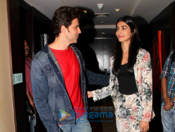 Hrithik Roshan & Pooja Hegde at 'Mohenjo Daro' promotions