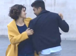 Watch: Taapsee Pannu dances with Saqib Saleem on the streets of London