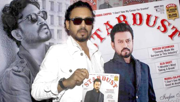 Irrfan Khan Unveils August Issue Of Stardust Magazine Irrfan Khan Unveils August Issue Of Stardust Magazine