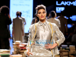 Jacqueline Fernandez walks for Rajesh Pratap Singh at Lakme Fashion Week 2016 – Day 3