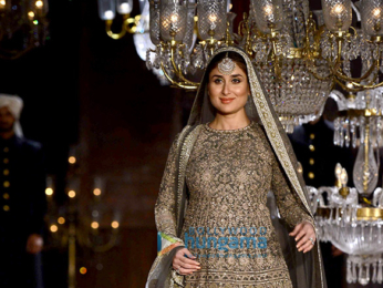 Kareena Kapoor Khan walks for Sabyasachi Mukherjee at the finale of Lakme Fashion Week 2016