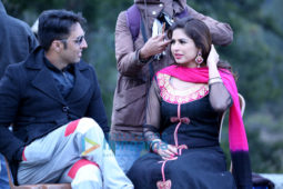 On The Sets Of The Movie My Father Iqbal