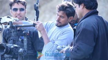 On The Sets Of The Movie My Father Iqbal