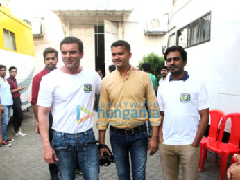 Nawazuddin Siddiqui & Sohail Khan snapped at 'Freaky Ali' promotions