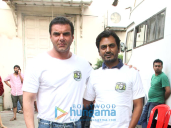 Nawazuddin Siddiqui & Sohail Khan snapped at 'Freaky Ali' promotions