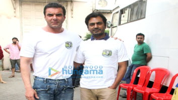 Nawazuddin Siddiqui & Sohail Khan snapped at ‘Freaky Ali’ promotions