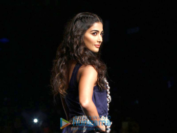 Pooja Hegde walks for Jade at Lakme Fashion Week 2016