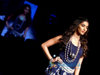 Pooja Hegde walks for Jade at Lakme Fashion Week 2016