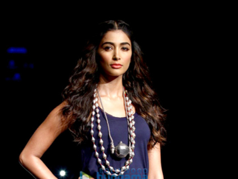 Pooja Hegde walks for Jade at Lakme Fashion Week 2016