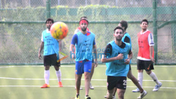 Ranbir Kapoor, Dino Morea & Armaan Jain snapped at football practice