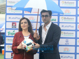 Ranbir Kapoor attends ‘Jio Reliance Foundation Youth Sports’ launch