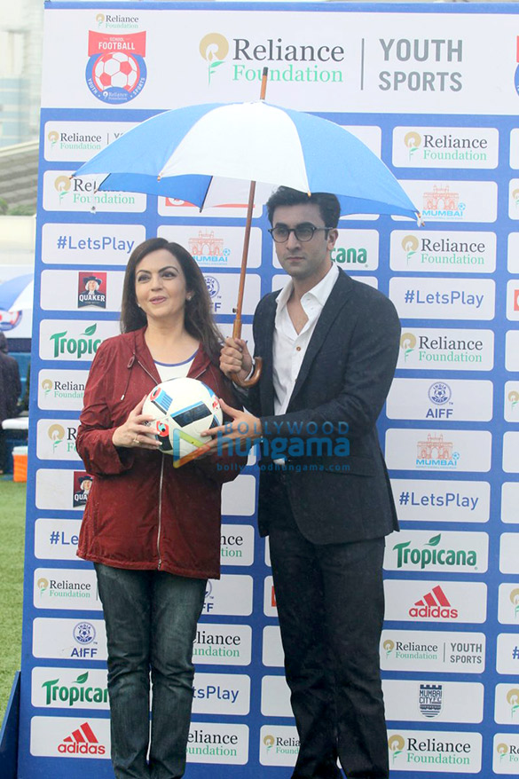 Ranbir Kapoor attends ‘Jio Reliance Foundation Youth Sports’ launch