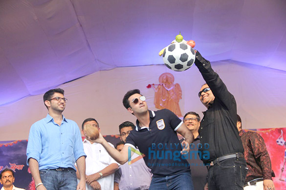 Ranbir Kapoor celebrates Gokul Ashtami the football way with Mumbai City Football Club
