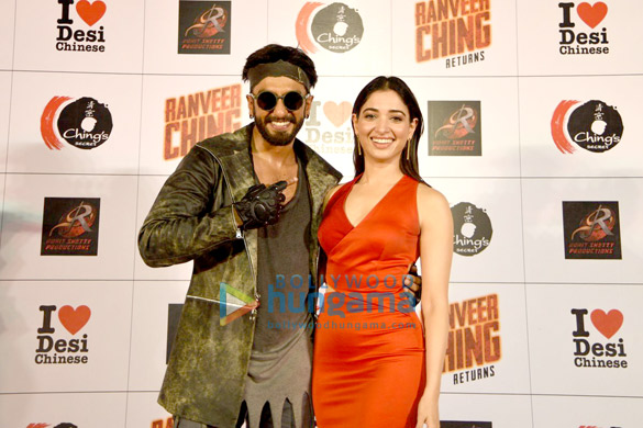 ranveer tamannaah rohit unveil chings 2