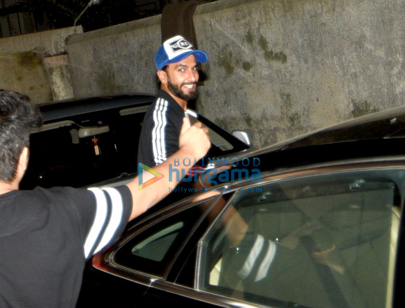 Ranveer Singh snapped post his meeting with Sanjay Leela Bhansali Ranveer Singh snapped post his meeting with Sanjay Leela Bhansali