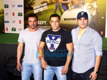 Salman Khan, Arbaaz & Sohail Khan launch the trailer of 'Freaky Ali'