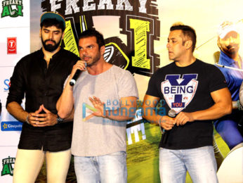 Salman Khan, Arbaaz & Sohail Khan launch the trailer of 'Freaky Ali'