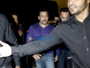 Salman Khan snapped at the airport departing for Dubai