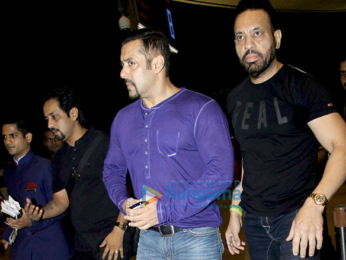 Salman Khan snapped at the airport departing for Dubai