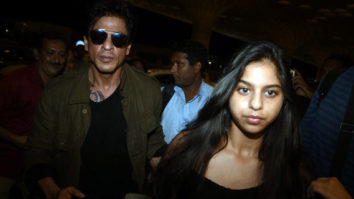 Shah Rukh Khan Spotted At Airport With Daughter Suhana